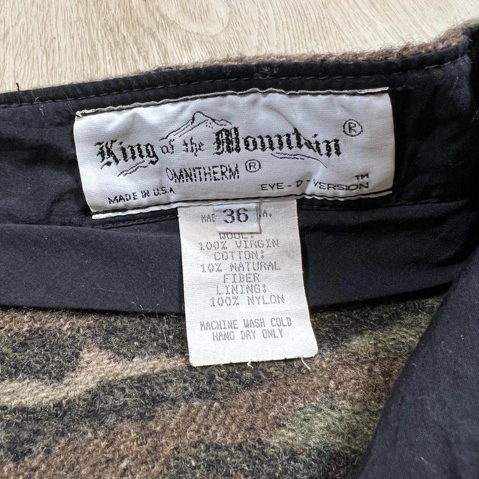 $693 King of the Mountain Bunwarmer Calças Masculinas 36 Lã Virgem Sem Bainha Excelente Estado Usado! - Imagem 3 de 4