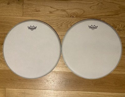 2x Remo Coated Ambassador 16''