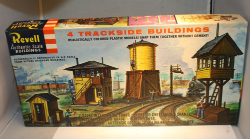 REVELL HO 4 EDIFICIOS EN PISTA #T-9002 solo caja vacía | Zustand: Used