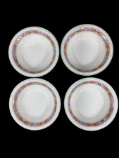 Vintage Studio Nova Villager Indian Summer JF045 Set of 4 Bowls 8” EUC