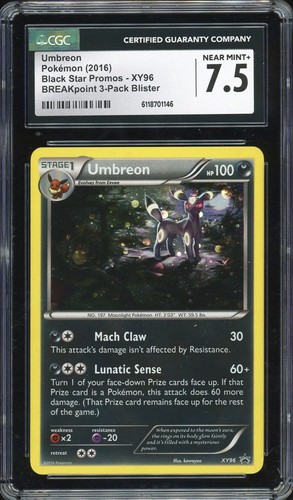 Umbreon graded CGC 7.5 for sale on eBay
