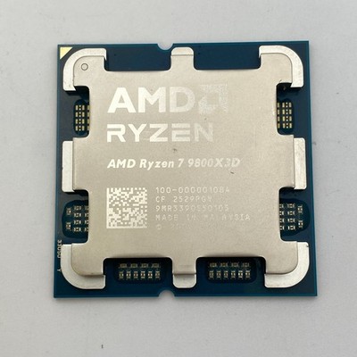 AMD Ryzen 7 9800X3D Desktop Processor (4.7 GHz 8 Cores AM5