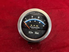 Sun Blue Line St-602 Engine Tachometer 8000 Rpm W Cup And Mounting Bracket