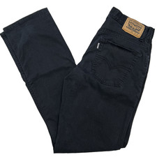 Levi's 511 Slim boy's Jeans Size 18 Reg 29x29 Black Stretch Cotton Denim