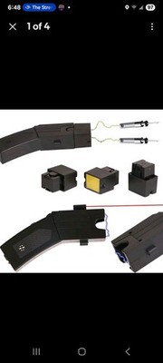 DEPM Heavy Duty Self-Defense Stun Gun, 16ft Range, LED Flashlight for Men/Women