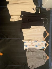 Lot Of 5 Womens Clothes Size Medium Multicolor Different Brands And Styles