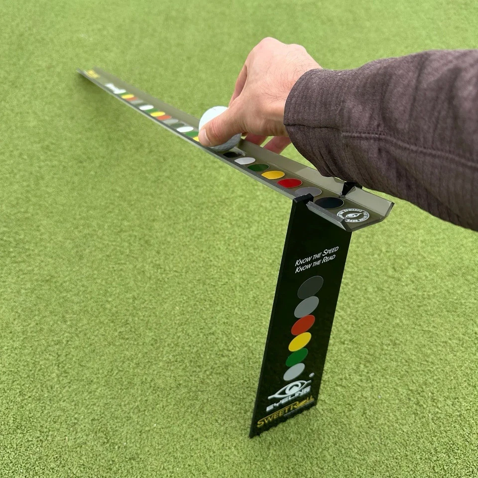 Sistema de putting Eyeline Golf Sweet Roll Rail ayuda de entrenamiento Foto 3 de 4