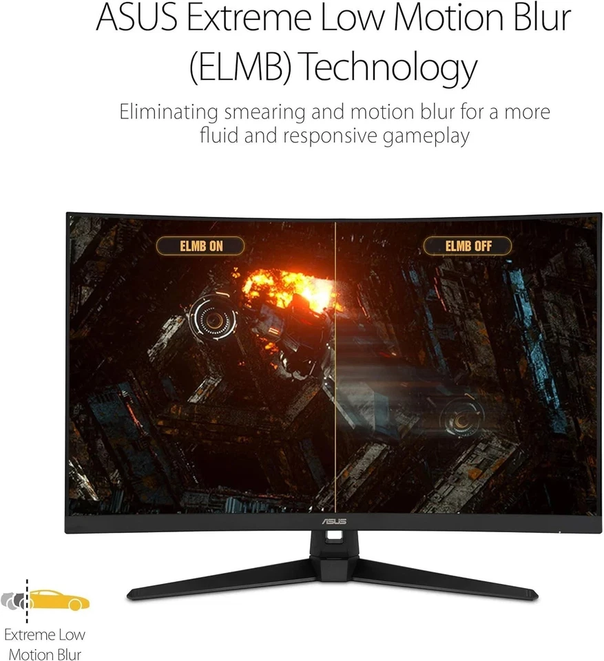 ASUS TUF Gaming 32" FHD Monitor 144Hz 1ms | VA LED | Adaptive-Sync | HDMI - Image 3 of 4