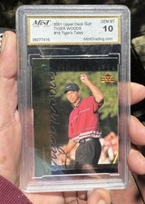 2001 UPPER DECK GOLF #18 TIGER TALES WOODS Mint GEM MT 10