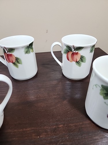 Royal Doulton 1994 Vintage Uva Frutta Tazza Caffè, Tazza 10 oz Tutti i Giorni - Foto 3 di 11