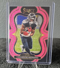 2025 Select Pink Glitter Suite Level Chigoziem Okonkwo #325 FOP /15