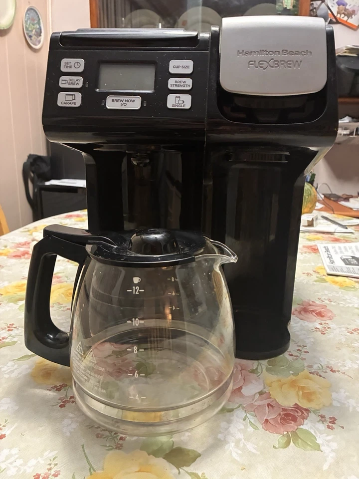 Hamilton Beach FlexBrew Trio 2-Way Coffee Maker Compatible K-Cup Programmable - Image 3 of 4