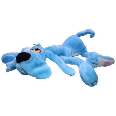 R. Dakin Hund Foofur 50 cm blau Kuscheltier Plüschtier Stofftier Vintage