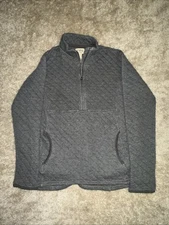 Blue Mountain Women’s Gray Small Quarter Zip - Soft