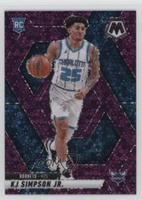 2024 Panini Mosaic Rookies Fast Break Purple Prizm 41/50 KJ Simpson Jr #239 5y7