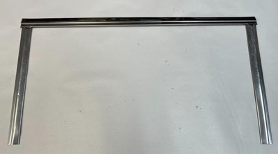 Full size Jeep Wagoneer Cherokee chrome passenger rear door window trim