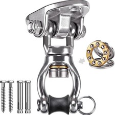 Deckenhaken Edelstahl Schwerlast 547kg Halterung Schaukel Boxsack Yoga Hänges...