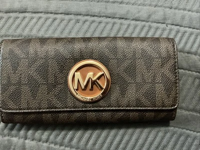 Michael Kors Fulton Wallet for sale | eBay