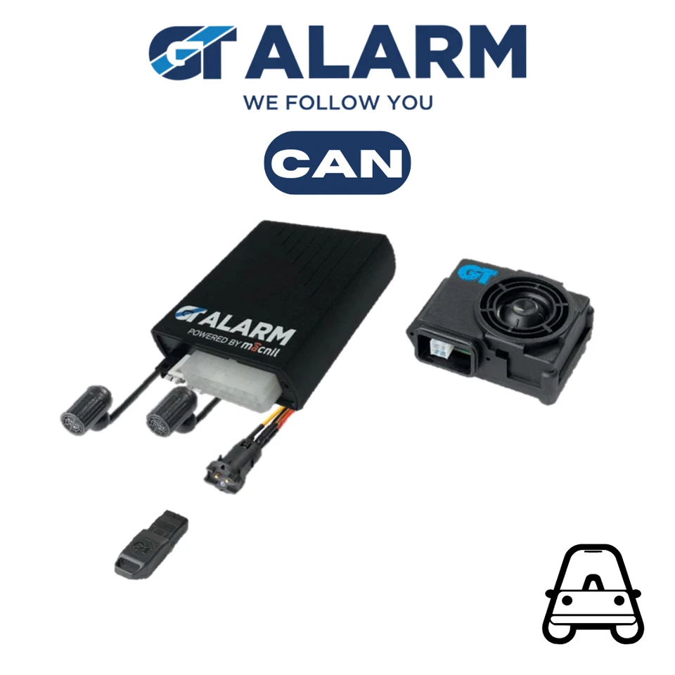 GTALARM GT904/2014LCH ALLARME CAN BUS CON SIRENA WIFI ANTIFURTO UNIVERSALE