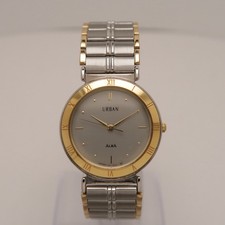 SEIKO ALBA Urban V301-6140 Analog Quartz Men Vintage Watch W292 WORKING