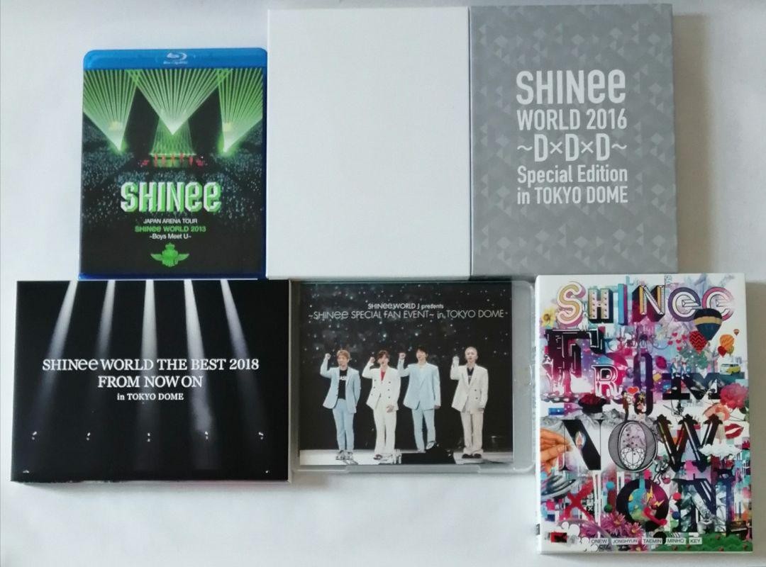 SHINee WORLD 2013・2014・2016・2018 Blu-ray SHINee WORLD Blu-ray Set 2013 2014 2016 2018 + Fan Event