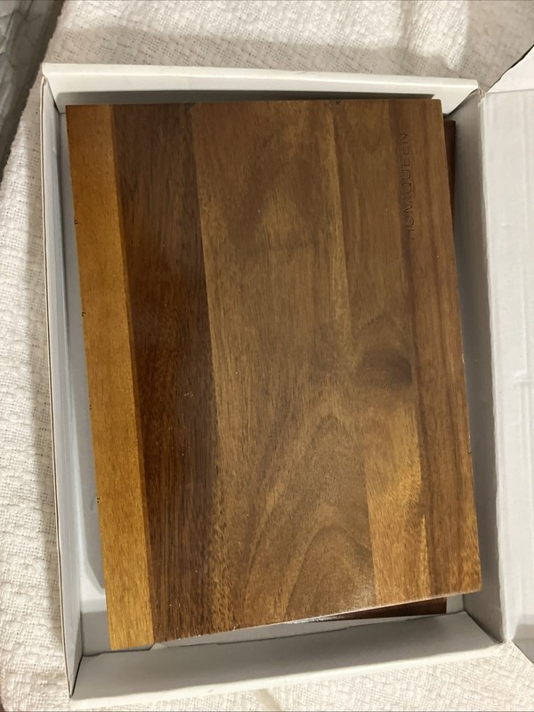 Magnetic Knife Block, Double Sided Magnetic Knife Holder Rack, Acacia Wood