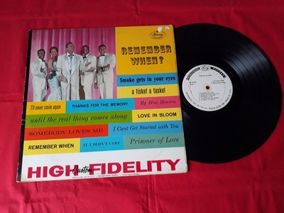 THE PLATTERS ''Remember when?'' Original Promo US LP