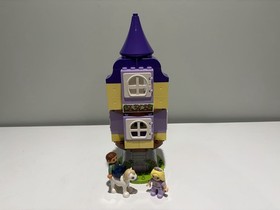 Duplo Lego Disney 41054 Rapunzel's Tower w/Flynn Ryder Double Height UNIQUE