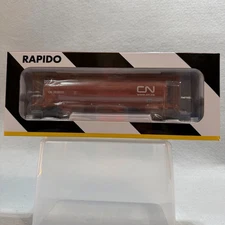 RAPIDO TRAINS INC HO 3800 CU FT Hopper CN Wet Noodle Mineral Brown NEW #369825