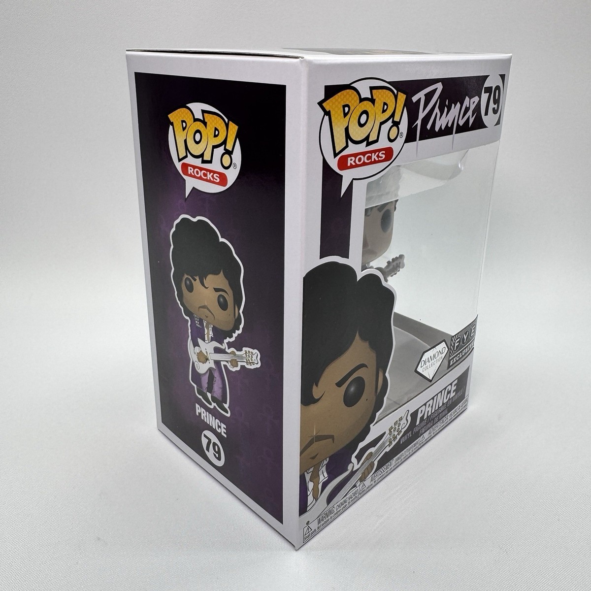 Funko Pop Prince #79 Purple Rain Diamond Collection FYE