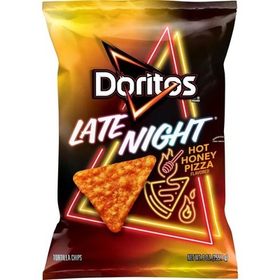 Doritos Late Night Tortilla Chips HOT HONEY PIZZA 9 oz. 1 Bag LIMITED SEP 2026