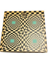 Vintage Record Storage LP Carry Case 1960s to 1970s Psychedelic Platter Pak 12"