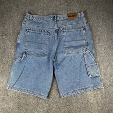 Webs Jeanswear Jean Shorts 40 Men  s Baggy Wide Leg Y2K Carpenter Cargo Hip Hop