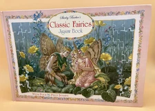 Classic Fairies Jigsaw Book : With Four 96-Piece Jigsaws by Shirley Barber