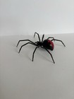 Handmade Hand-painted 4" Australian Redback Black Widow Spider Figurine Replica — photo 1