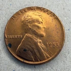 1953 Wheat Cent RD BRIGHT RED Lincoln Penny BU Brilliant Uncirculated Mint