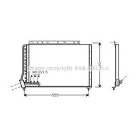 Kondensator Klimaanlage FüR Volvo 940 Kombi 945 960 965 II 944