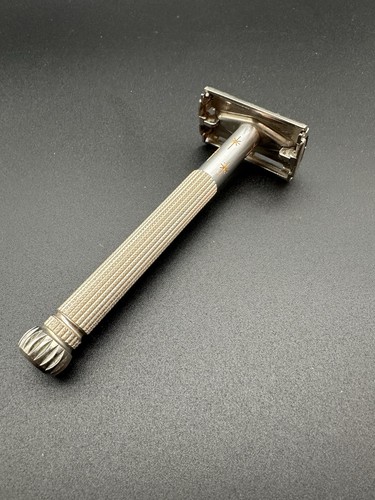 Rasoio di sicurezza vintage Lady Gillette ORO 1966 Starburst donna L 1 STAR BURST L1