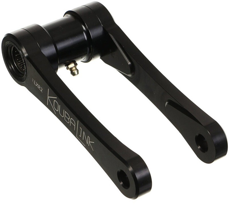 Kit de rabaissement de selle KOUBALINK aluminium noir premium pour moto Kawasaki