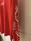 H&M Classic Coca-Cola Red Long Sleeve Shirt White Accent Soda Theme Advertising  — photo 3