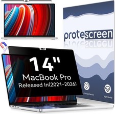 Magnetic Privacy Screen Protector Compatible With MacBook Pro 14 Inch 2021-2026