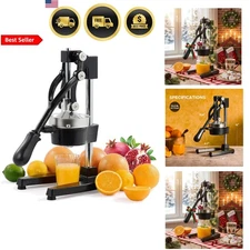 Manual Citrus Juicer Orange Lemon Pomegranate Juicer Heavy Duty Juicing Press