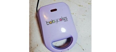 Babycakes Mini Cake Pop Maker | Purple | Model CP-12 | EUC