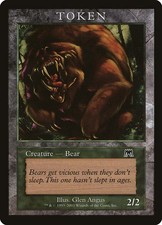 Bear - Promo Token Magic Player Rewards 2003 LP MTG