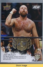 2022 Upper Deck AEW Match Dated Moments Grand Slam Jon Moxley #GS-3 READ d9r