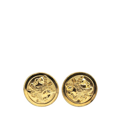 Pendiente Logo FENDI Mujer 【Usado】