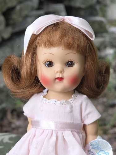 Reproduction Reissue Strung 8" Ginny Doll by Vogue Vintage Ginny Remembered IDEX