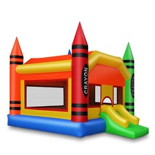 Crayon Castle Theme Bounce House Bouncer Inflatable Only