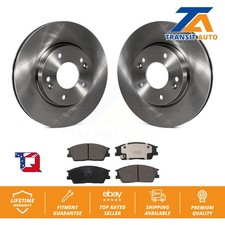 Front Disc Brake Rotors And Ceramic Pads Kit For Hyundai Venue Kia Soul