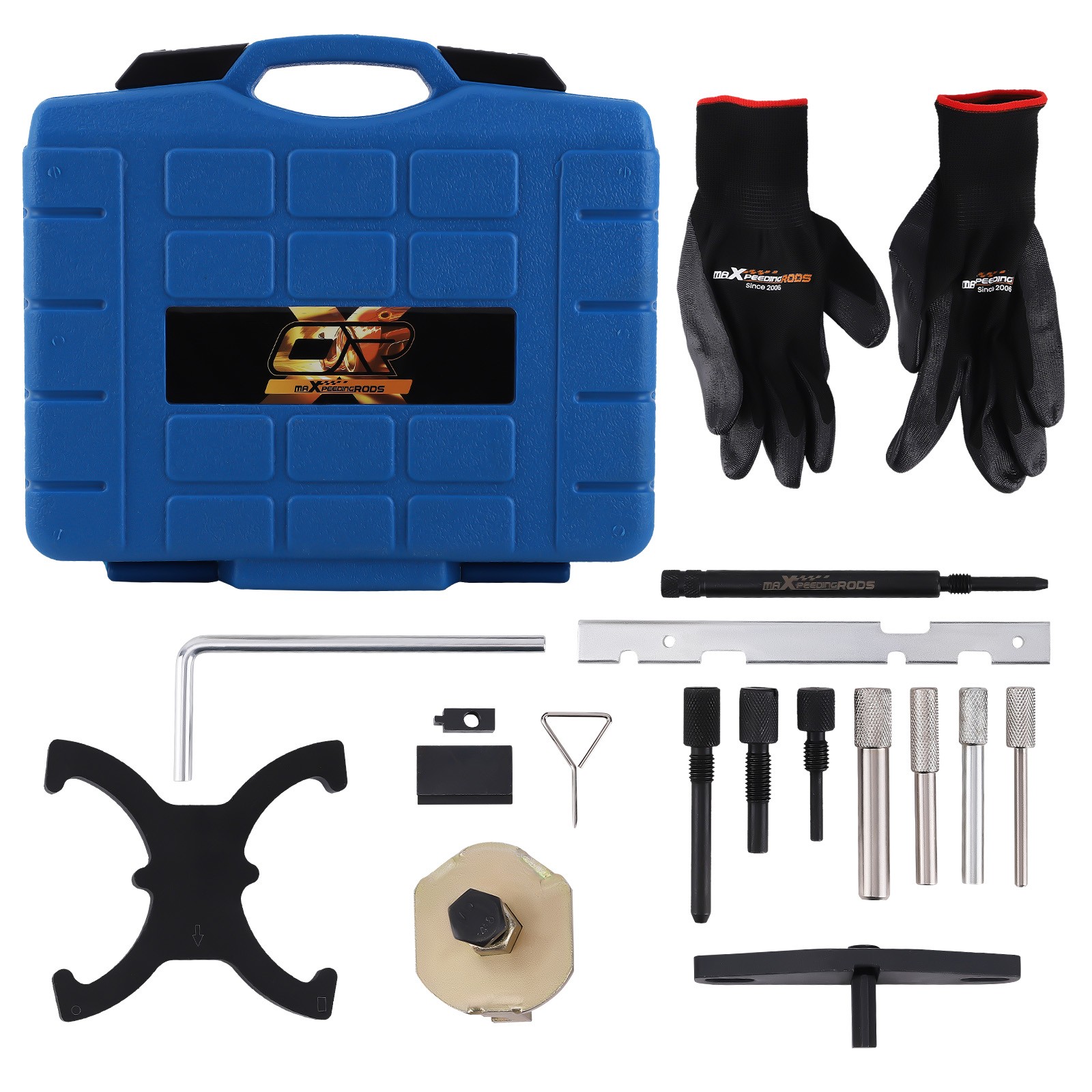 16 Piece Engine Timing Tool Kit Camshaft Flywheel Lock Kit for Ford Fiesta Mazda